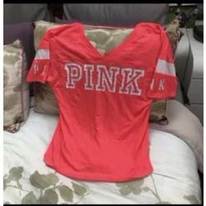 Victoria’s Secret Pink Varsity Tee